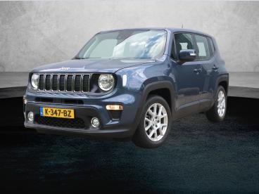 SPOTICAR Jeep Renegade 150pk Longitude | 1ste Eigenaar | Trekhaak | Clima Tweedehands - Suv Benzine Blauw - Baarn - 1200301224_1