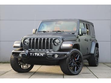 SPOTICAR Jeep Wrangler 4xe 380pk Titan&trade; Tweedehands - Suv Hybride Zwart - Amsterdam - 1200260199_1