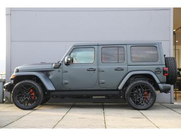 SPOTICAR Jeep Wrangler 4xe 380pk Titan&trade; Tweedehands - Suv Hybride Zwart - Amsterdam - 1200260199_2
