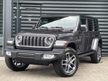 SPOTICAR Jeep Wrangler Unlimited 4xe 380 Sahara ***voorraadauto*** Tweedehands - Suv Hybride Grijs - Almere - 1200273873_1