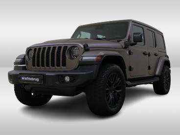SPOTICAR Jeep Wrangler Unlimited 4xe 380pk Sahara Uitverkoop !!! Tweedehands - Suv Hybride Zwart - S'gravenhage - 1200275048_1