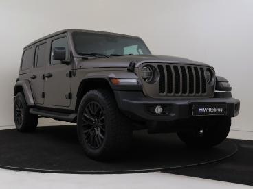 SPOTICAR Jeep Wrangler Unlimited 4xe 380pk Sahara Uitverkoop !!! Tweedehands - Suv Hybride Zwart - S'gravenhage - 1200275048_3
