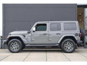 SPOTICAR Jeep Wrangler Unlimited 4xe 380 Sahara / Overland / Trekhaak / C Tweedehands - Suv Hybride Grijs - Amsterdam - 1200280767_2