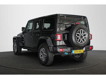 SPOTICAR Jeep Wrangler Unlimited 4xe 380 Sahara / Leder / Navi / Keyless Tweedehands - Suv Hybride Zwart - Amsterdam - 1200288200_4