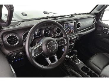 SPOTICAR Jeep Wrangler Unlimited 4xe 380 Sahara / Leder / Navi / Keyless Tweedehands - Suv Hybride Zwart - Amsterdam - 1200288200_5