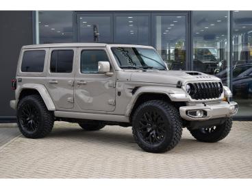 SPOTICAR Jeep Wrangler Brute Custom Conversion Skyview 4xe 380 Pk, Full O Tweedehands - Suv Hybride Beige - Nijmegen - 1200289240_2
