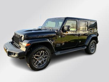 SPOTICAR Jeep Wrangler Unlimited Plug-in Hybrid 4xe 380 80th Anniversary Tweedehands - Suv Hybride Zwart - Leeuwarden - 1200290658_1
