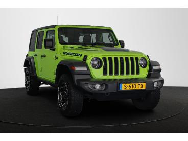 SPOTICAR Jeep Wrangler Unlimited 4xe 380 Rubicon Leder Stuur-stoelverwarm Tweedehands - Suv Hybride Groen - Amsterdam - 1200292476_2