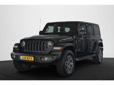 SPOTICAR Jeep Wrangler Unlimited 4xe 380 80th Anniversary Stoel-stuurverw Tweedehands - Suv Hybride Zwart - Amsterdam - 1200295847_1