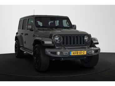 SPOTICAR Jeep Wrangler Unlimited 4xe 380 Sahara / 20'' Custom / Keyless Tweedehands - Suv Hybride Grijs - Amsterdam - 1200296710_2
