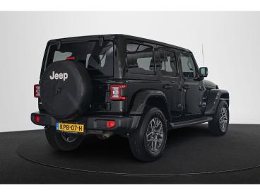 SPOTICAR Jeep Wrangler Unlimited 4xe 380 Sahara Leder Stoelverwarming Off Tweedehands - Suv Hybride Zwart - Almere - 1200297540_3