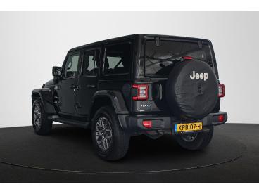 SPOTICAR Jeep Wrangler Unlimited 4xe 380 Sahara Leder Stoelverwarming Off Tweedehands - Suv Hybride Zwart - Almere - 1200297540_4