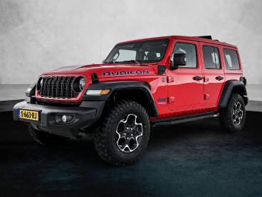 SPOTICAR Jeep Wrangler Unlimited 4xe 380pk Rubicon Automaat | Soft-top | Tweedehands - Suv Hybride Rood - Eindhoven - 1200297757_1