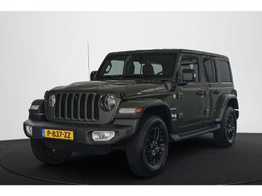 SPOTICAR Jeep Wrangler Unlimited 4xe 380 Sahara Nl Auto Leder Stoel-stuur Tweedehands - Suv Hybride Groen - Amsterdam - 1200298309_1