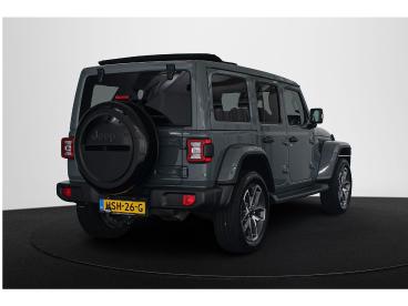 SPOTICAR Jeep Wrangler Unlimited 4xe 380 Sahara / Schuifdak / Facelift Tweedehands - Suv Hybride Grijs - Amsterdam - 1200300128_3