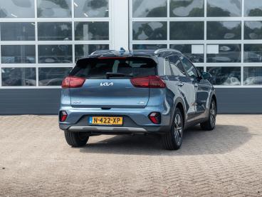 SPOTICAR Kia Niro 1.6 Gdi Hybrid Dynamicplusline | Leder Int. | Stoe Tweedehands - Suv Hybride Blauw - Waddinxveen - 1200294613_5