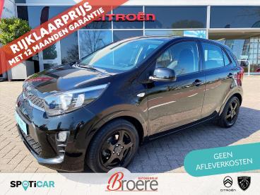SPOTICAR Kia Picanto 1.0 Cvvt 66 Pk 5d Comfortplusline Navigator | Navi Tweedehands -  Benzine Zwart - Krimpen Aan Den Ijssel - 1200266667_1