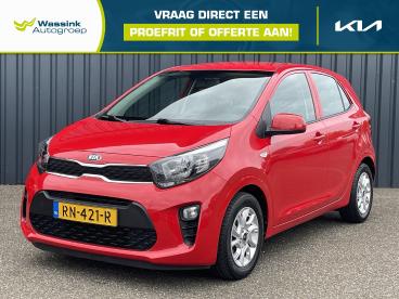 SPOTICAR Kia Picanto 1.0 Cvvt 66 Pk 5d Comfortplusline Navigator I Navi Tweedehands -  Benzine Rood - Ruurlo - 1200274350_1
