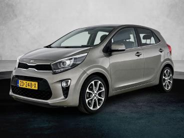 SPOTICAR Kia Picanto 1.0 Design Edition 67pk | Climate Control | 16" Lm Tweedehands -  Benzine Grijs - Oirschot - 1200284703_1