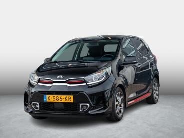 SPOTICAR Kia Picanto 1.0 Dpi Gt-line | Leder | Gt Uitvoering | Dealer O Tweedehands -  Benzine Zwart - Waddinxveen - 1200286845_1