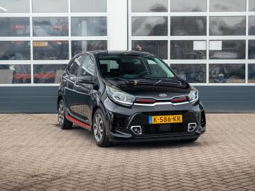 SPOTICAR Kia Picanto 1.0 Dpi Gt-line | Leder | Gt Uitvoering | Dealer O Tweedehands -  Benzine Zwart - Waddinxveen - 1200286845_3