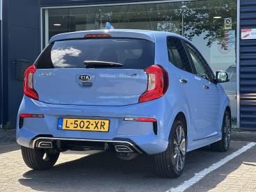 SPOTICAR Kia Picanto 1.0 T-gdi Gt-line 5p | 100pk!! | Open Dak | Stoel- Tweedehands -  Benzine Blauw - Emmeloord - 1200293574_2