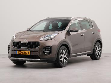 SPOTICAR Kia Sportage 1.6 T-gdi 4wd Gt-line Open Dak + Trekhaak !! Tweedehands - Suv Benzine Bruin - Den Haag - 1200280974_1