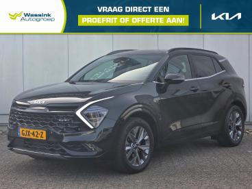 SPOTICAR Kia Sportage 1.6 230pk Gt-line Hybrid Automaat | Schuif/kanteld Tweedehands - Suv Hybride Zwart - Zutphen - 1200288665_1