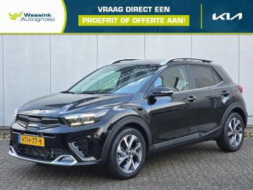 SPOTICAR Kia Stonic 1.0 Mhev 100pk Gt-line | Navigatie | Stoel En Stuu Tweedehands - Suv Hybride Zwart - Zutphen - 1200290946_1