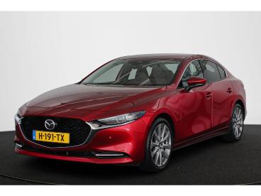 SPOTICAR Mazda 3 2.0 E-skyactiv-x M Hybrid 180 Luxury Trekhaak Lede Tweedehands - Sedan Benzine Rood - Mijdrecht - 1200291216_1