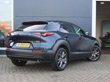 SPOTICAR Mazda Cx-30 186pk M Hybrid Luxury | 1ste Eigenaar | Dodehoekde Tweedehands - Suv Hybride Blauw - Nijkerk - 1200289000_3