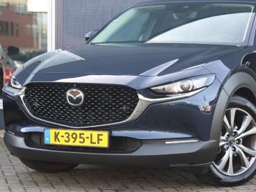 SPOTICAR Mazda Cx-30 186pk M Hybrid Luxury | 1ste Eigenaar | Dodehoekde Tweedehands - Suv Hybride Blauw - Nijkerk - 1200289000_5