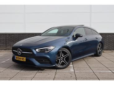SPOTICAR Mercedes Cla Shooting Brake 180 Business Solution Amg * Pano * Tweedehands - Stationwagen Benzine Blauw - Almere - 1200280673_1