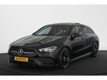 SPOTICAR Mercedes Cla Shooting Brake 200 Amg Line Panoramadak Widescreen Tweedehands - Stationwagen Benzine Zwart - Mijdrecht - 1200284206_1