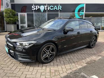SPOTICAR Mercedes Cla 200 Luxury Line 163pk Automaat-7 Panoramadak, Adap Tweedehands - Stationwagen Benzine Zwart - Krimpen Aan Den Ijssel - 1200289985_1