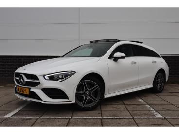 SPOTICAR Mercedes Cla Shooting Brake 250 E Amg Line * Soh 96% * Panorama Tweedehands - Stationwagen Plugin Hybrid Wit - Almere - 1200292702_1