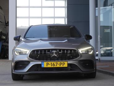 SPOTICAR Mercedes Cla Shooting Brake Amg 35 4matic Premium | 300pk | Aut Tweedehands - Stationwagen Benzine Grijs - Sneek - 1200300825_3