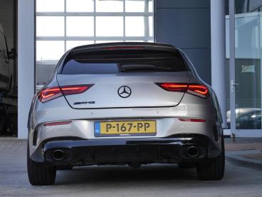 SPOTICAR Mercedes Cla Shooting Brake Amg 35 4matic Premium | 300pk | Aut Tweedehands - Stationwagen Benzine Grijs - Sneek - 1200300825_4
