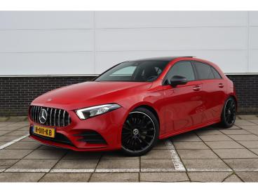 SPOTICAR Mercedes Classe A 250 Premium Plus •amg•225pk•pano•stoelverwarming•w Tweedehands - Hatchback Benzine Rood - Almere - 1200291325_1