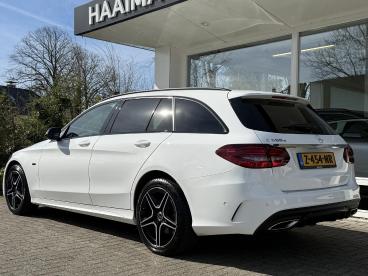 SPOTICAR Mercedes Classe C Estate 300 E | Amg-line | Navi | Climate & Cruise Tweedehands - Stationwagen Plugin Hybrid Wit - Wirdum (fr) - 1200287365_3