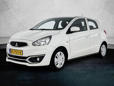 SPOTICAR Mitsubishi Space Star Spacestar 1.0 Cool+ 70pk | Lage Km | 1ste Eigenaar | Airco | Tweedehands - Hatchback Benzine Wit - Oirschot - 1200281881_1