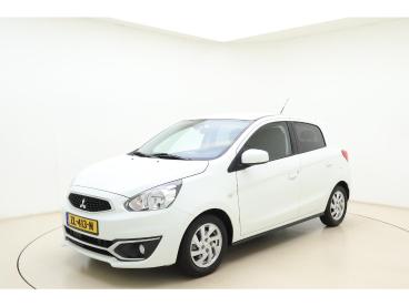 SPOTICAR Mitsubishi Space Star Spacestar 1.0 Active | 70pk | Navigatie | Airco | Apple Carp Tweedehands - Hatchback Benzine Wit - Drachten - 1200301062_1