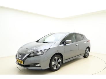 SPOTICAR Nissan Leaf E+ N-connecta 62 Kwh | Camera | Navigatie | Stuur- Tweedehands - Hatchback Elektrisch Grijs - Leeuwarden - 1200289010_1