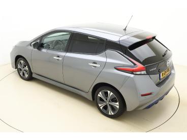 SPOTICAR Nissan Leaf E+ N-connecta 62 Kwh | Camera | Navigatie | Stuur- Tweedehands - Hatchback Elektrisch Grijs - Leeuwarden - 1200289010_4