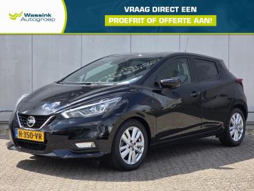SPOTICAR Nissan Micra 1.0 100pk N-connecta Automaat | Navigatie | Parkee Tweedehands -  Benzine Zwart - Zutphen - 1200278124_1