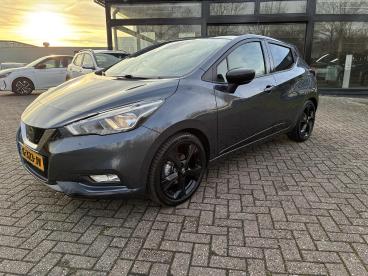 SPOTICAR Nissan Micra 1.0 Ig-t N-sport 5-deurs | Airconditioning | Navig Tweedehands -  Benzine Grijs - Emmeloord - 1200285686_1