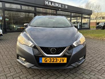 SPOTICAR Nissan Micra 1.0 Ig-t N-sport 5-deurs | Airconditioning | Navig Tweedehands -  Benzine Grijs - Emmeloord - 1200291155_2