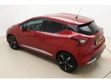 SPOTICAR Nissan Micra 1.0l Acenta | Navigatie Via Carplay | Lichtmetalen Tweedehands -  Benzine Rood - Leeuwarden - 1200302460_4