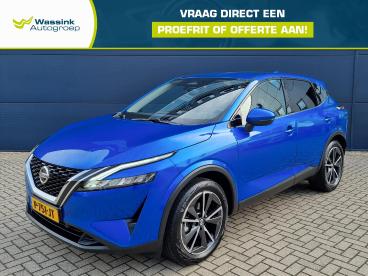 SPOTICAR Nissan Qashqai 1.3 Mild-hybrid 140pk N-style | Navigatie | Apple Tweedehands - Suv Hybride Blauw - Doetinchem - 1200278904_1