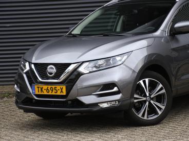 SPOTICAR Nissan Qashqai N-connecta 1.2 116pk Automaat Pano-dak | Cruise | Tweedehands - Suv Benzine Grijs - Heerlen - 1200293854_2